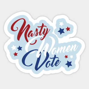 Nasy Women Vote! Sticker